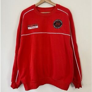 Formula 1 Racing Pit Crew‎ Motorsport Red Sweatshirt